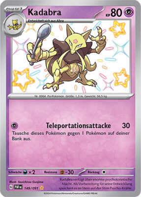 Kadabra_149-091_PAF-DE_Shiny_Schillernd_Paldeas-Schicksale_Pokémon-Karte_Deutsch