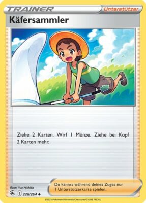 Käfersammler_Fusionsangriff_226_Pokémon-Karte