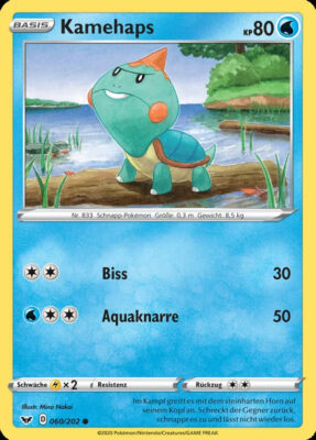 Kamehaps-060-Schwert-Schild-Pokémon-Karte