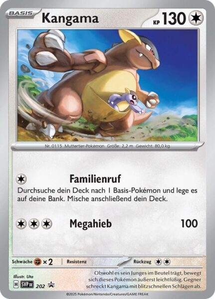 Kangama-SVP-202-Black-Star-Promo-Pokémon-Karte-Deutsch-TCG