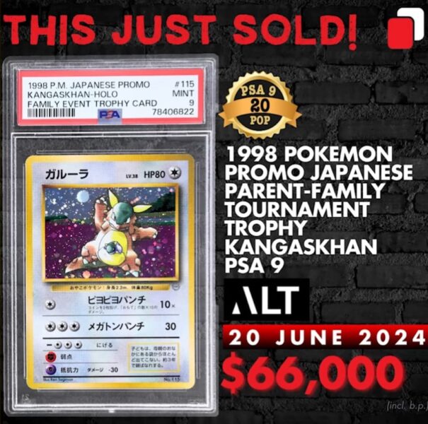 Kangashkan-Family-Trophy-Top-Verkäufe-die-wertvollsten-Pokémon-Karten-des-Monats-Juni-2024