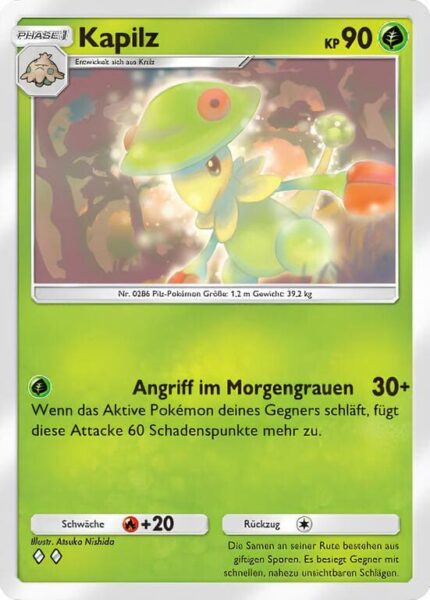 Kapilz-012-155-B3-Pulsierende-Aura-Pokémon-TCG-Sammelkartenspiel-Pocket-Karte-Deutsch