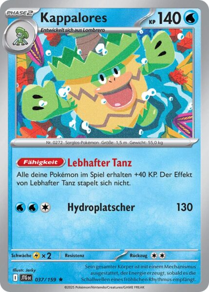 Kappalores-JTG-DE-037-159-Karmesin-Purpur-Reisegefährten-Pokémon-Karte-Deutsch