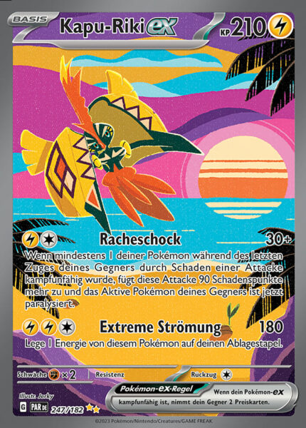 Kapu-Riki-ex_PAR-DE-247-182_Paradox-Rift-Paradoxrift_Vollbild_Full-Art_Special-Illustration-Rare_Pokémon-Karte_Deutsch