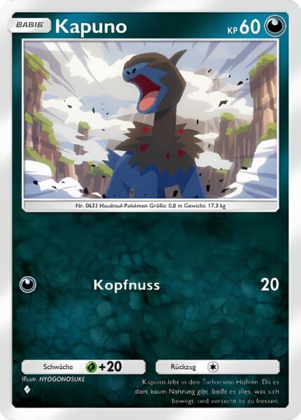 Kapuno-155-226-B1-Mega-Aufstieg-Pokémon-Karte-Deutsch-1
