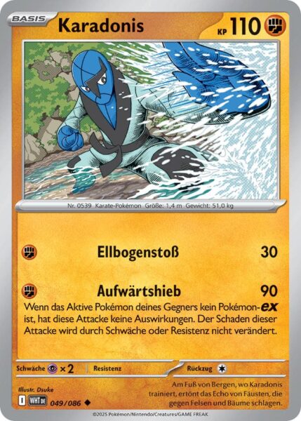Karadonis-049-086-WHT-DE-Weiße-Flammen-Pokémon-Karte-Karmesin-Purpur-Deutsch