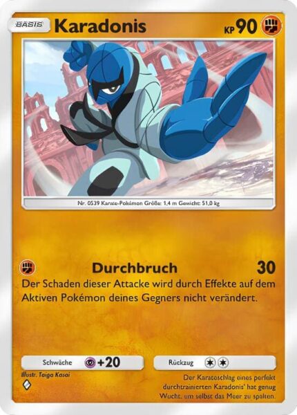 Karadonis-086-155-B3-Pulsierende-Aura-Pokémon-TCG-Sammelkartenspiel-Pocket-Karte-Deutsch