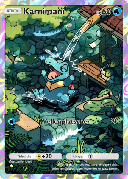 Karnimani-167-161-Weisheit-von-Meer-und-Himmel-A4-Pokémon-TCG-Sammelkartenspiel-Pocket-Karte