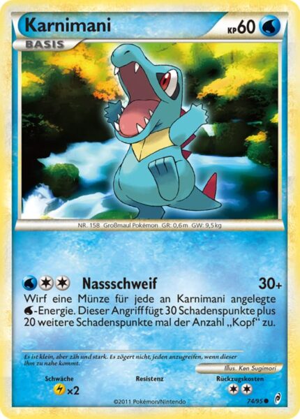 Karnimani-74-95-Ruf-der-Legenden-Pokémon-Karte-Deutsch-TCG-Sammelkartenspiel