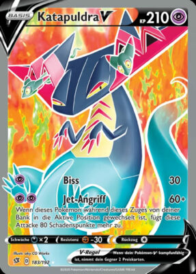 Katapuldra-V-183-Clash-der-Rebellen-Pokémon-Karte