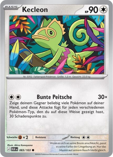 Kecleon-083-103-DLR-Delta-Herrschaft-Pokémon-Karte-Deutsch