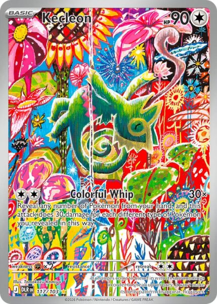 Kecleon-117-103-DLR-Delta-Reign-Herrschaft-Illustration-Rare-Pokémon-Karte-Englisch-2026