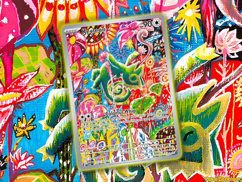 Kecleon-Illustrationskarte-Pokémon-Karte-Delta-Herrschaft-Reign-enthüllt-TCG-Sammelkartenspiel