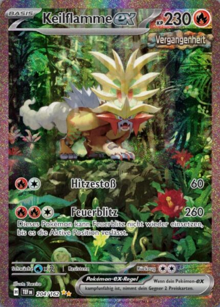 Keilflamme-ex_204-162_TEF-DE_Gewalten-der-Zeit_Temporal-Forces_Special-Illustration-Rare_Alternativ_Alternate-Art_Pokémon-Karte_Deutsch_TCG