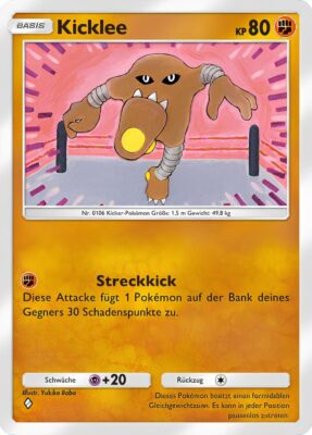 Kicklee-154-Pokémon-TCG-Sammelkartenspiel-Pocket-Unschlagbare-Gene-Digitale-Karte-2024