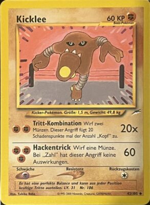 Kicklee_42-105_Neo-Destiny_Pokémon-Karte_Deutsch