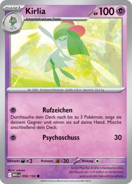 Kirlia-059-132-MEG-DE-Mega-Entwicklung-Pokémon-Karte-Deutsch