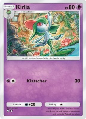 Kirlia-131-Pokémon-TCG-Sammelkartenspiel-Pocket-Unschlagbare-Gene-Digitale-Karte