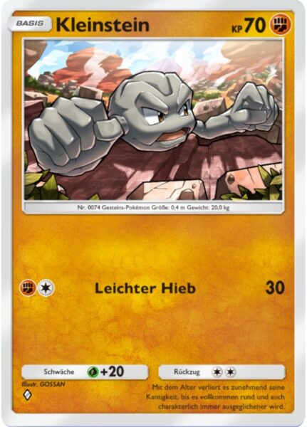 Kleinstein-043-068-Pokémon-TCG-Sammelkartenspiel-Pocket-Mysteriöse-Insel-Karte-A1a