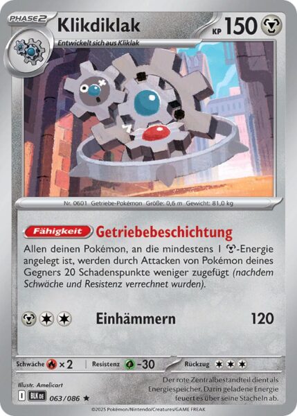 Klikdiklak-063-086-BLK-DE-Schwarze-Blitze-Pokémon-Karte-Karmesin-Purpur-Deutsch