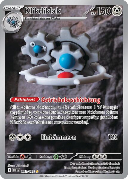 Klikdiklak-141-086-BLK-DE-Schwarze-Blitze-Illustration-Rare-Pokémon-Karte-Karmesin-Purpur-Deutsch