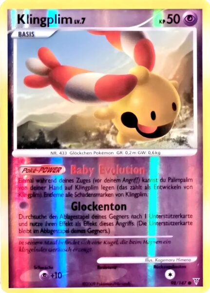 Klingplim-98-147-Ultimative-Sieger-Baby-Pokémon-Karte-Deutsch-TCG-Sammelkartenspiel