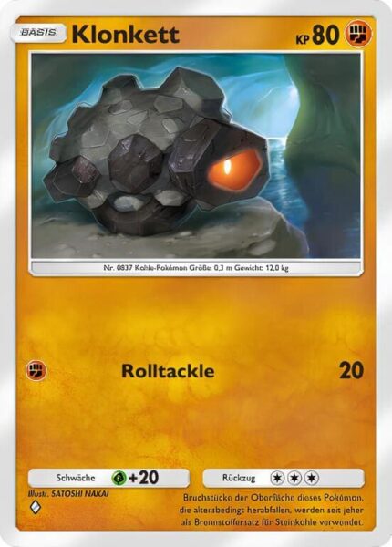 Klonkett-092-155-B3-Pulsierende-Aura-Pokémon-TCG-Sammelkartenspiel-Pocket-Karte-Deutsch