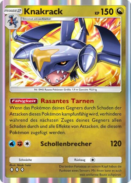 Knakrack-054-072-B4a-Team-Rockets-Pläne-Pokémon-TCG-Sammelkartenspiel-Pocket-Karte
