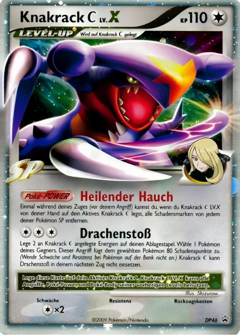 Knakrack-C-LV.X-DP46-Diamant-Perl-Promo-Pokémon-Karte