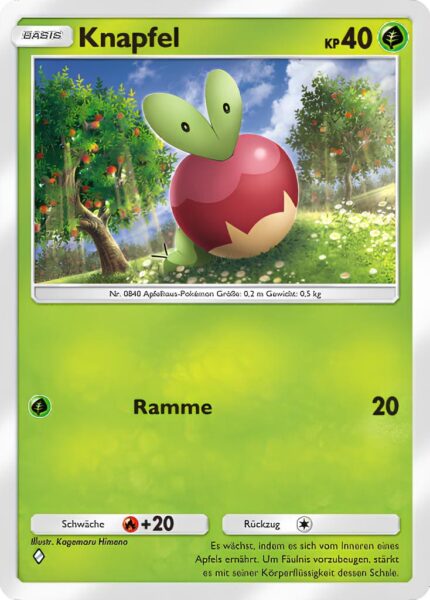 Knapfel-006-069-A3b-Evoli-Hain-Pokémon-TCG-Sammelkartenspiel-Pocket-Karte-Deutsch