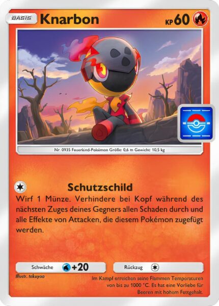 Knarbon-064-P-B-Promo-Karte-Pokémon-TCG-Sammelkartenspiel-Pocket-Deutsch