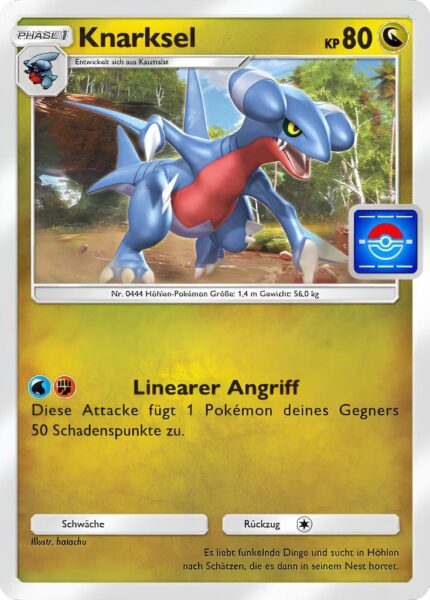 Knarksel-098-P-B-Promo-Karte-Pokémon-TCG-Sammelkartenspiel-Pocket