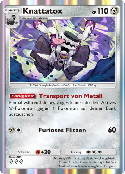 Knattatox-050-069-B2b-Mega-Schillern-Pokémon-TCG-Sammelkartenspiel-Pocket-Karte-Deutsch