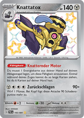 Knattatox_193-091_PAF-DE_Shiny_Schillernd_Paldeas-Schicksale_Pokémon-Karte_Deutsch