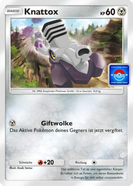 Knattox-044-P-B-Promo-Karte-Pokémon-TCG-Sammelkartenspiel-Pocket-Deutsch