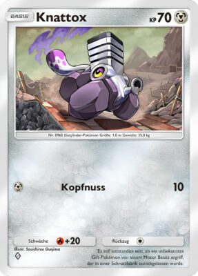 Knattox 206/197 Illustration Rare DE