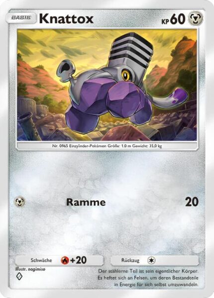 Knattox-075-093-B2a-Wundervolles-Paldea-Pokémon-TCG-Sammelkartenspiel-Pocket-Karte-Deutch