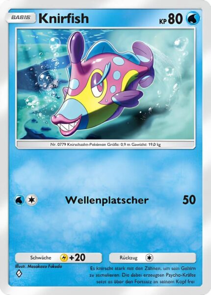 Knirfish-055-155-A3-Hüter-des-Firmaments-Pokémon-TCG-Sammelkartenspiel-Pocket-Karte