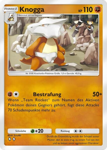 Knogga-036-072-B4a-Team-Rockets-Pläne-Pokémon-TCG-Sammelkartenspiel-Pocket-Karte