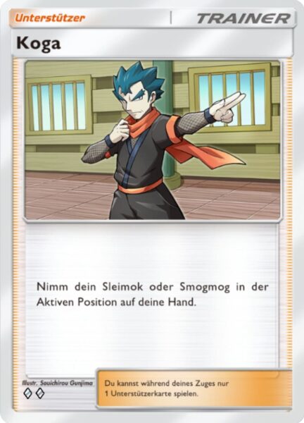 Koga-222-Pokémon-TCG-Sammelkartenspiel-Pocket-Unschlagbare-Gene-Digitale-Karte