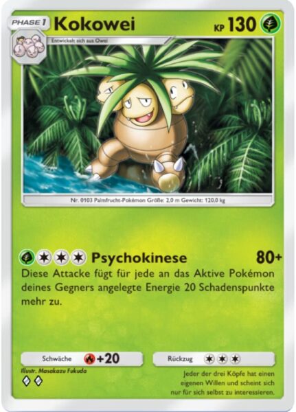 Kokowei-002-068-Pokémon-TCG-Sammelkartenspiel-Pocket-Mysteriöse-Insel-Karte-A1a