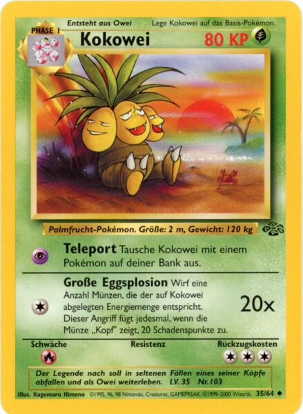 Kokowei_35-64_Dschungel_Pokemon-Karte