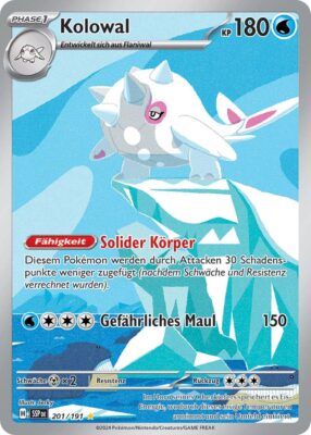 Kolowal-201-191-SSP-DE-Karmesin-Purpur-Stürmische-Funken-Illustration-Rare-Pokémon-Karte-Deutsch-TCG