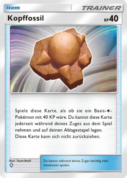 Kopffossil-144-207-Kollision-von-Raum-und-Zeit-Pokémon-TCG-Sammelkartenspiel-Pocket-Karte