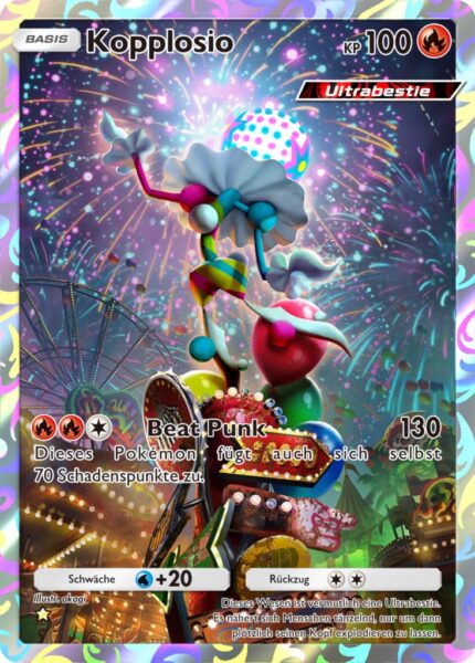 Kopplosion-A3a-Dimensionale-Krise-Pokémon-TCG-Sammelkartenspiel-Pocket-Ultrabestie-Illustration-Karte
