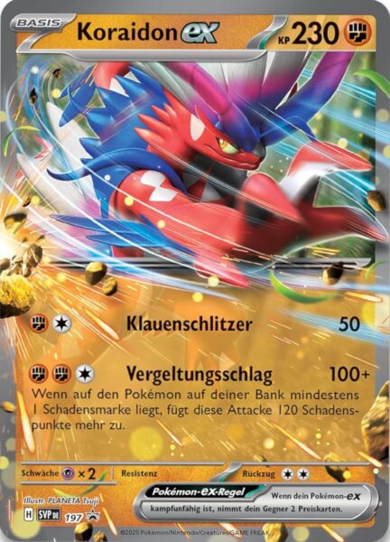 Koraidon-ex-SVP-DE-197-Black-Star-Promo-Pokémon-Karte-Deutsch