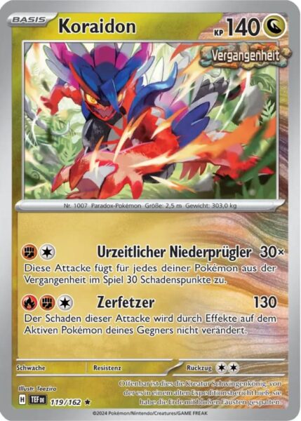 Koraidon_119-162_TEF-DE_Pokémon-Karte_Gewalten-der-Zeit