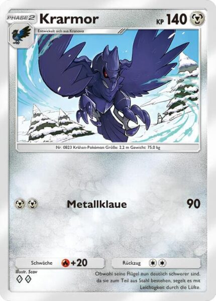 Kramor–048-074-B3a-Paradoxansturm-Pokémon-TCG-Sammelkartenspiel-Pocket-Karte-Deutsch