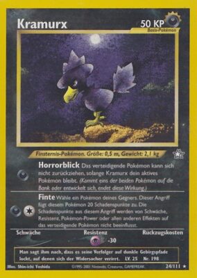 Kramurx_24-111_Neo-Genesis_Pokémon-Karte_Deutsch