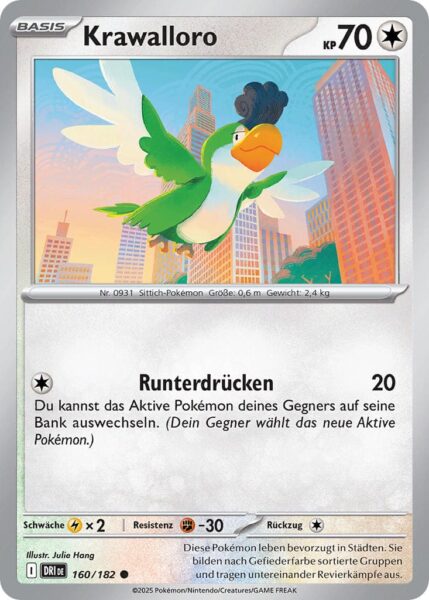 Krawalloro-160-182-Ewige-Rivalen-Pokémon-Karte-Karmesin-Purpur-Deutsch
